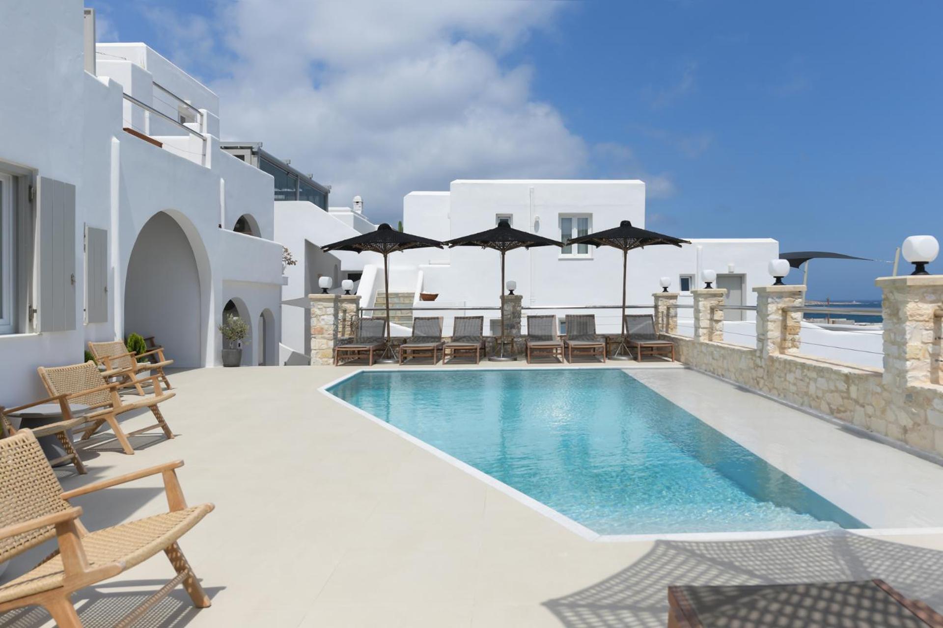Paliomylos Spa Hotel Naousa Exterior foto